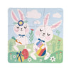Puzzle des enfants Pâques, 4in1