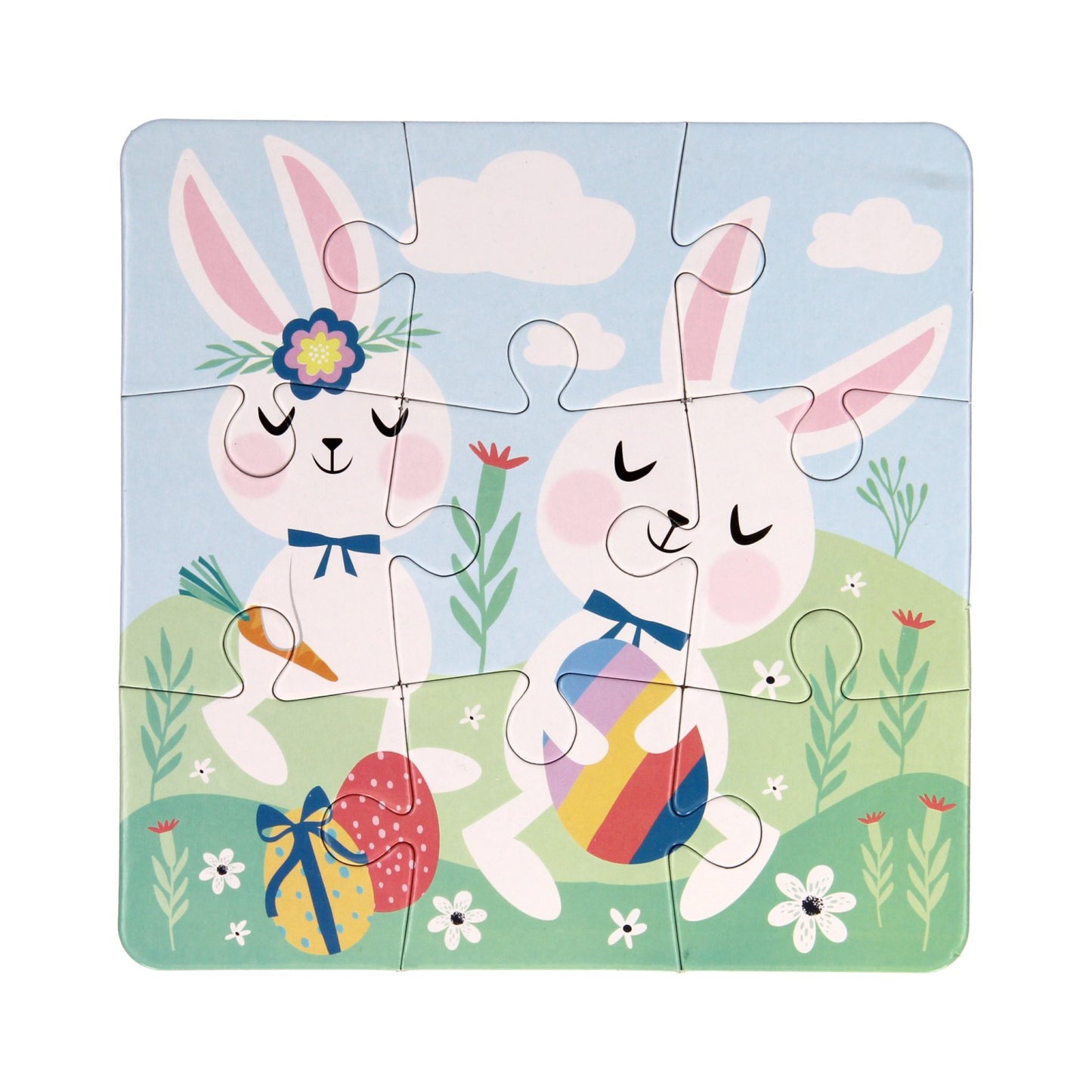 Puzzle des enfants Pâques, 4in1