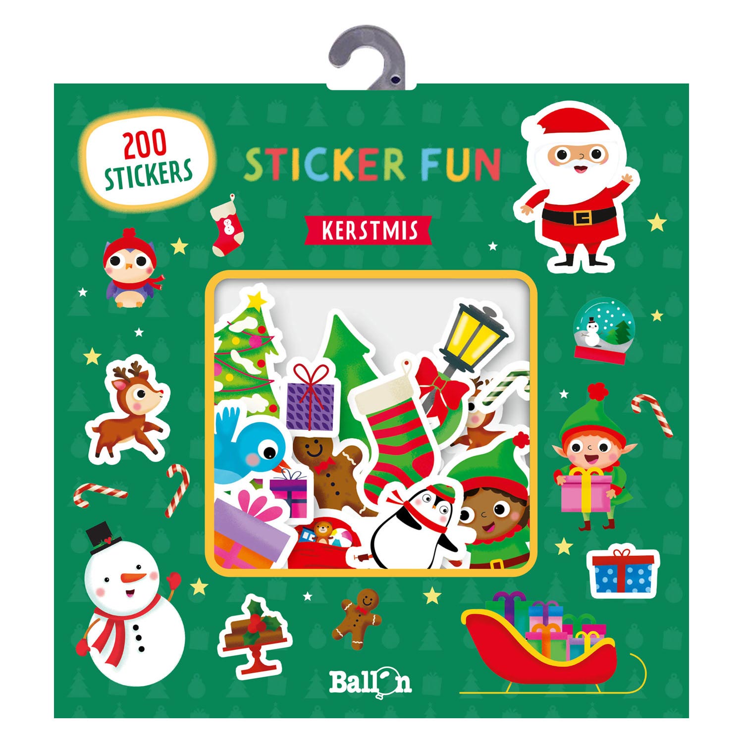 Christmas des autocollants avec 200 autocollants