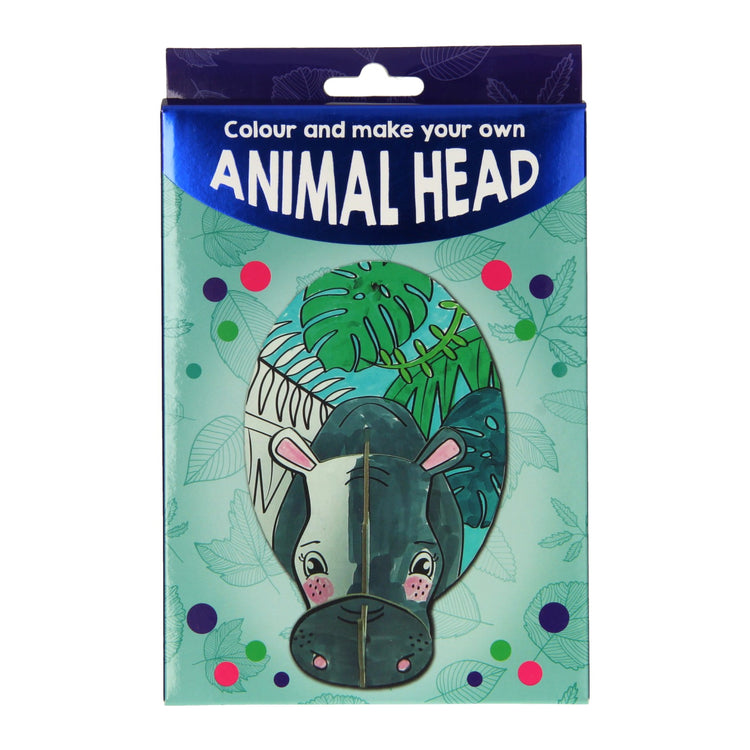 Gain Holland Craft Set 3D Animal Head Faire Hippo