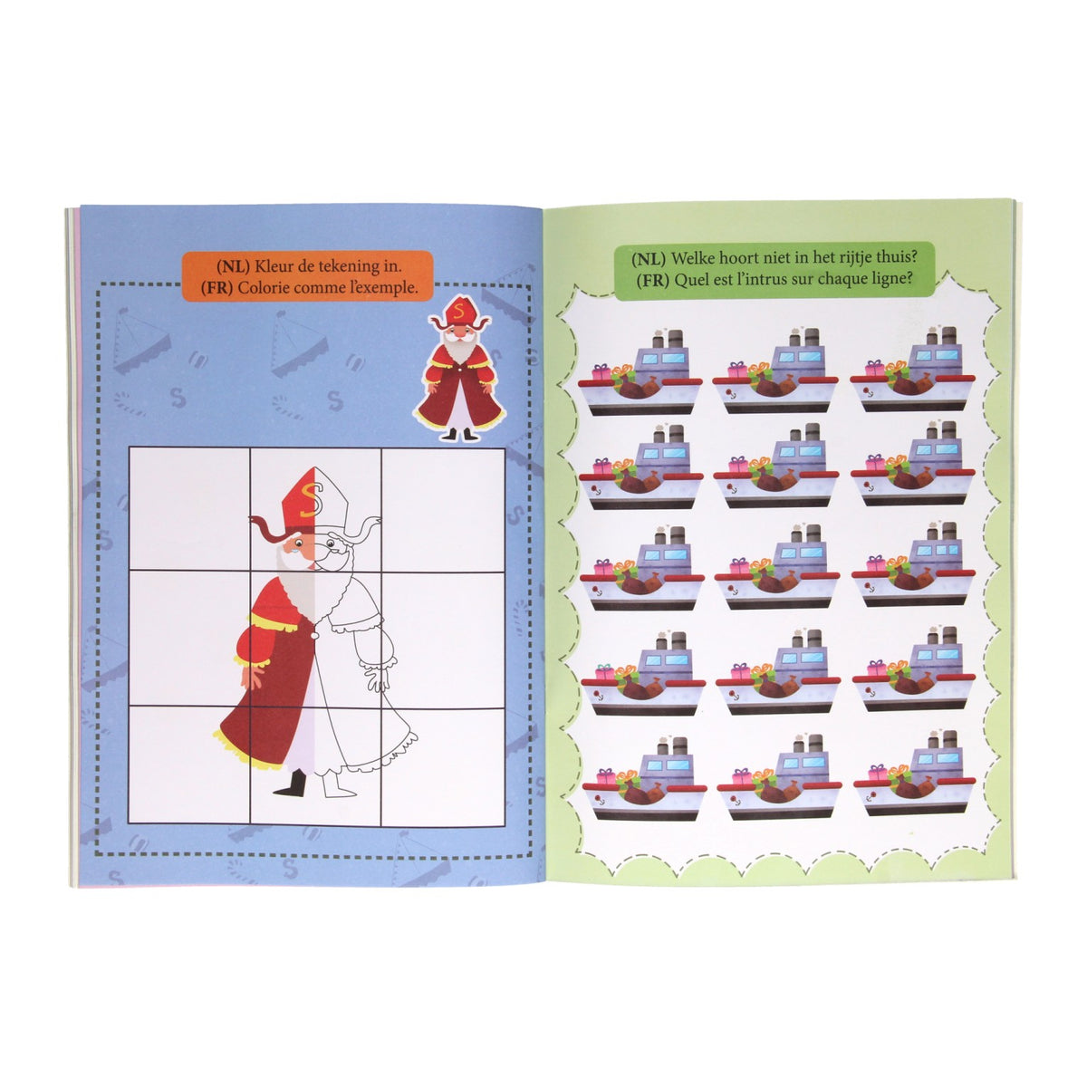 Gagnie Holland Colors Activities Livre A4 Sinterklaas