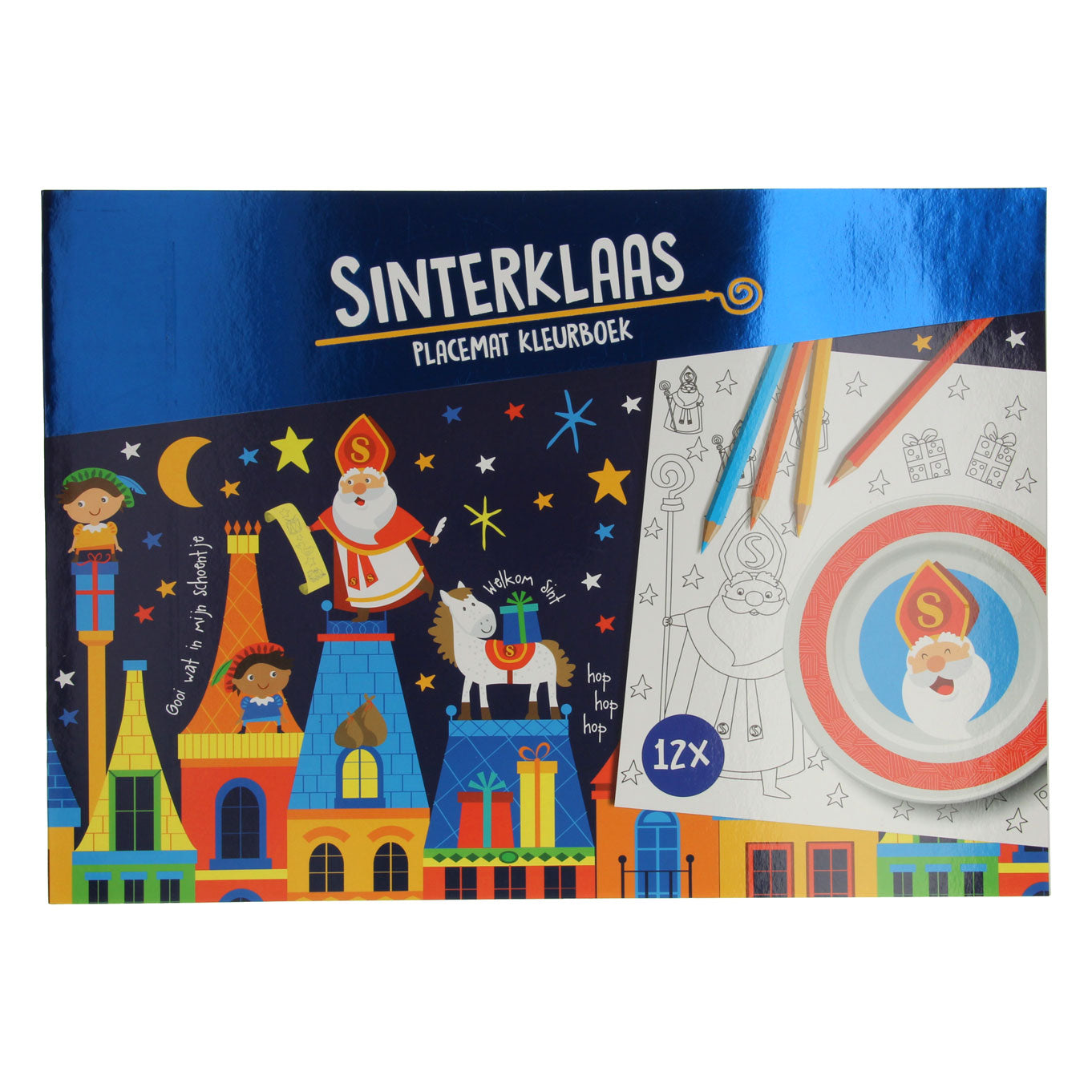 Placemats Colorbook Sinterklaas, 12e.