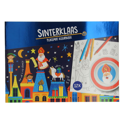 Placemats Colorbook Sinterklaas, 12e.