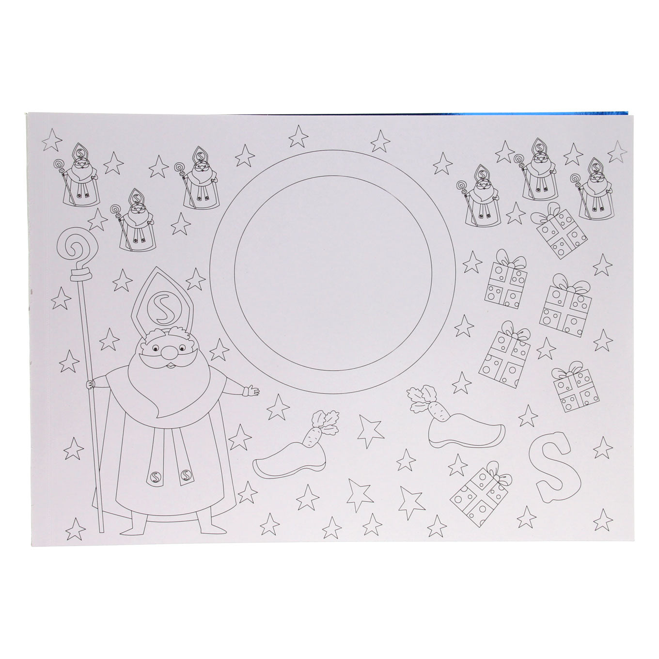 Placemats Colorbook Sinterklaas, 12e.
