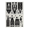 Autocollants de fenêtre de silhouette Sinterklaas