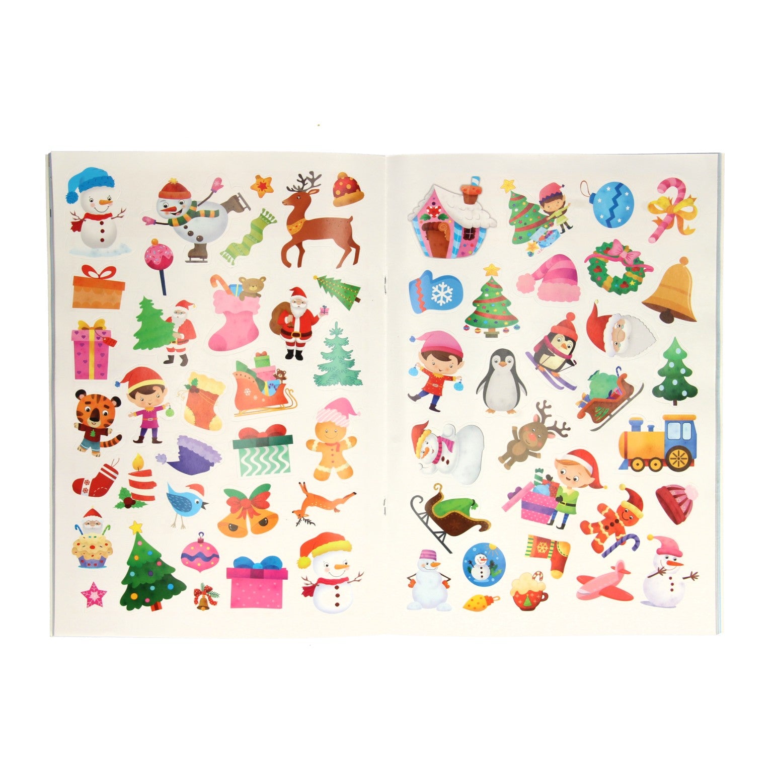 Livre de couleurs et d'activités A4 Noël