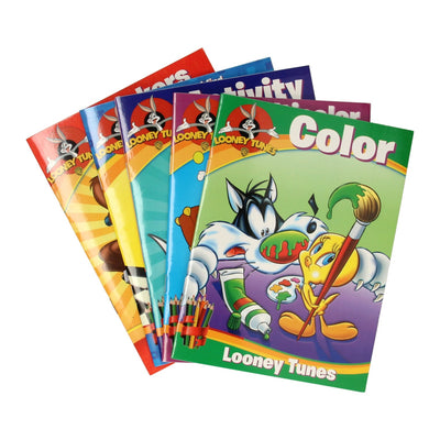 Livre spécial Nederland bv looney Tunes Colorbook Box avec crayons de couleur