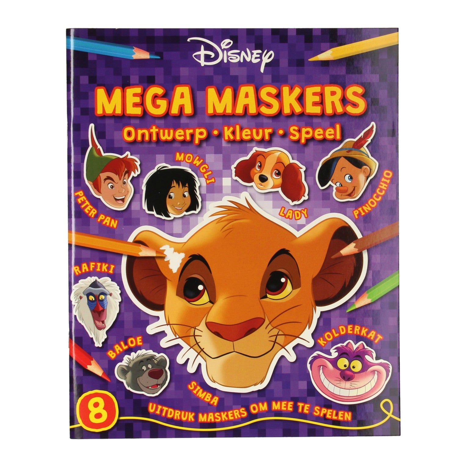Book Walt Disney Mask Disney