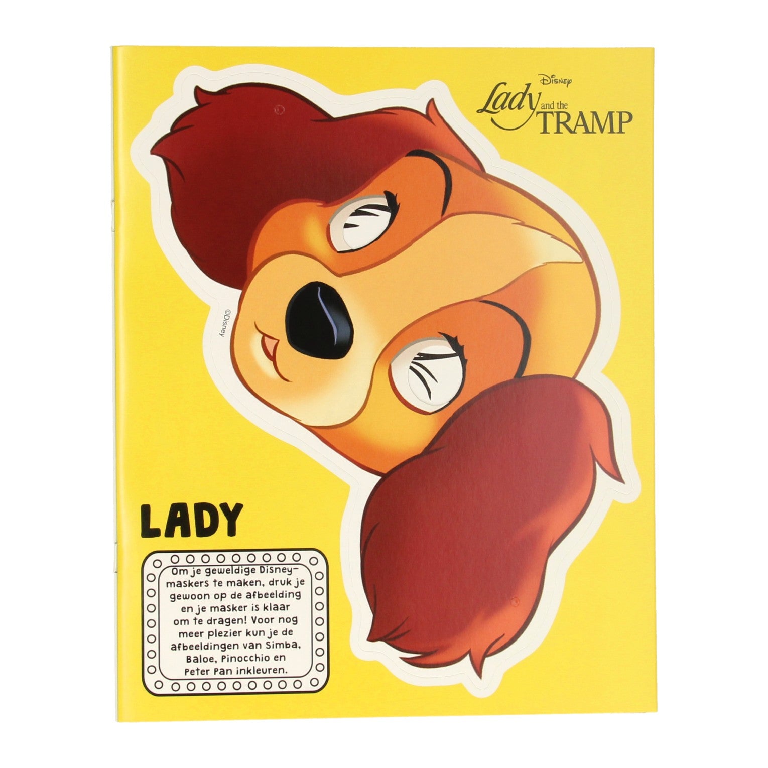 Book Walt Disney Mask Disney