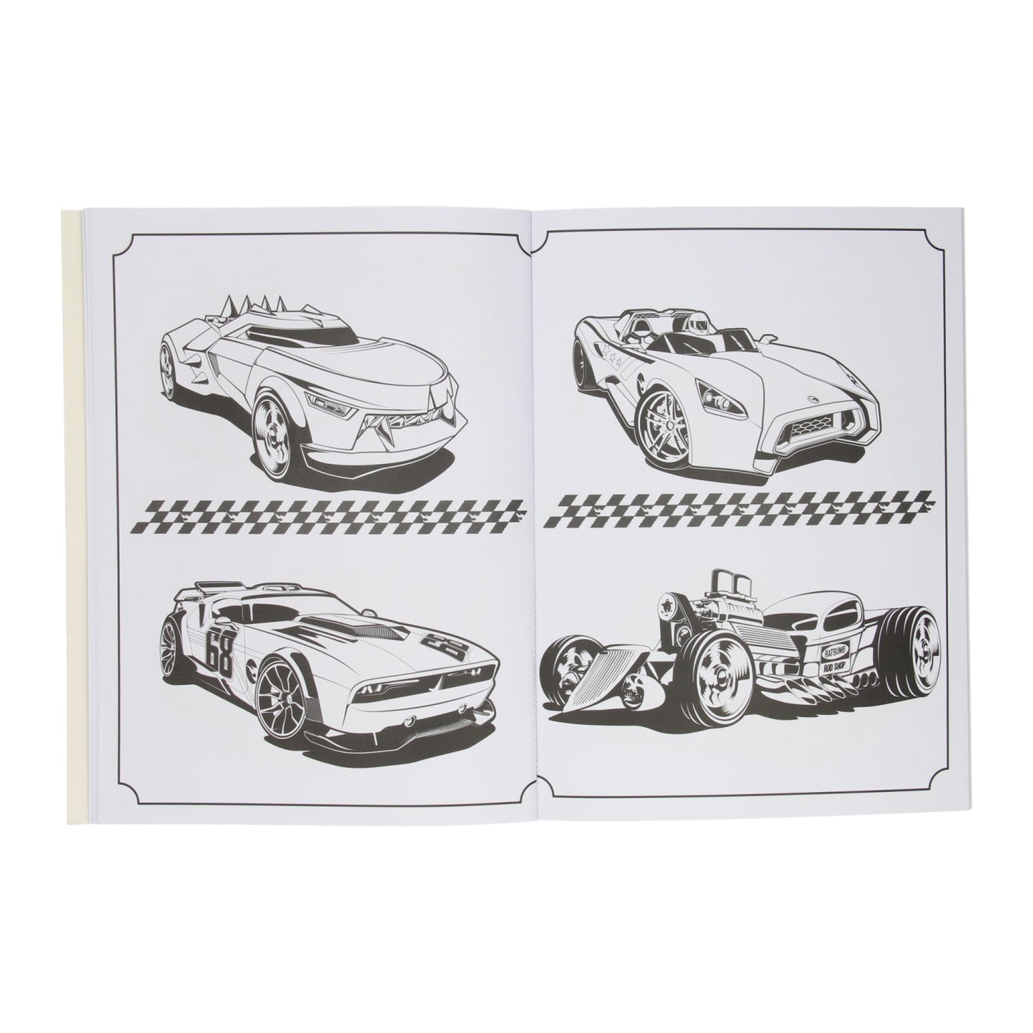 Super Colorbook Wheels avec des crayons