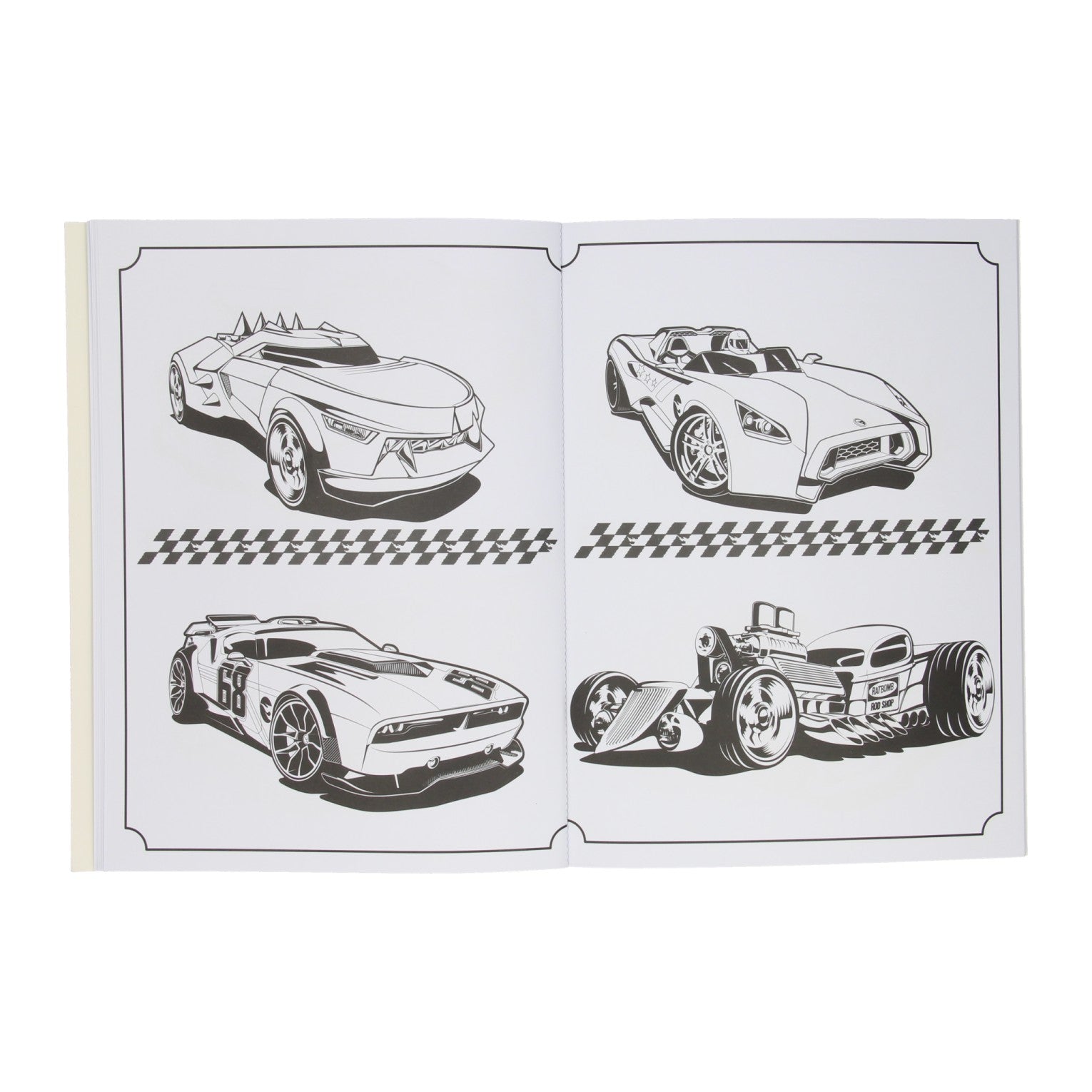 Super Colorbook Wheels avec des crayons