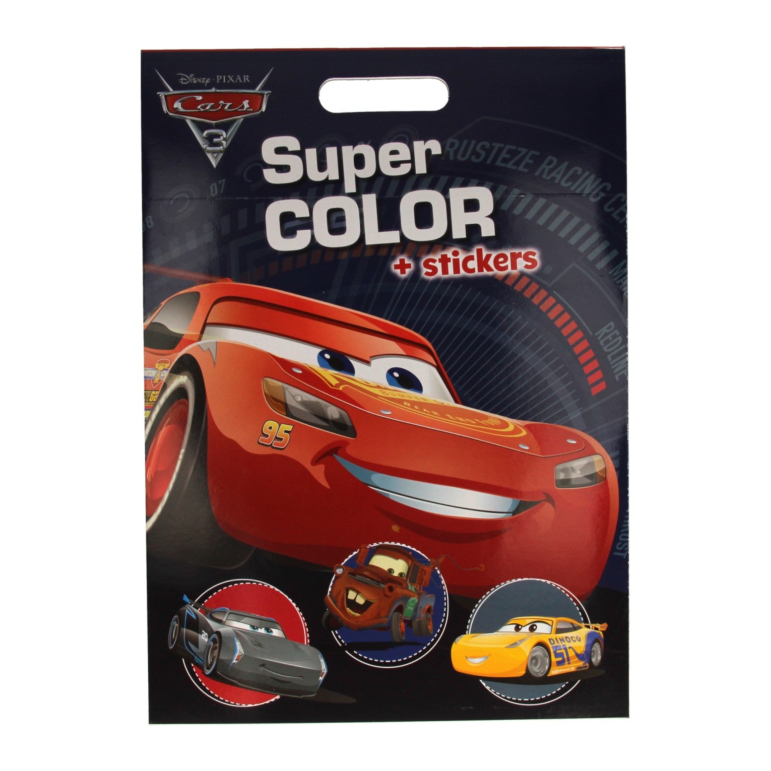 Voitures colorées Walt Disney Super Color