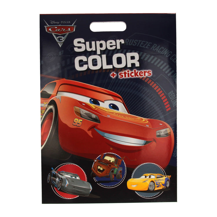 Voitures colorées Walt Disney Super Color