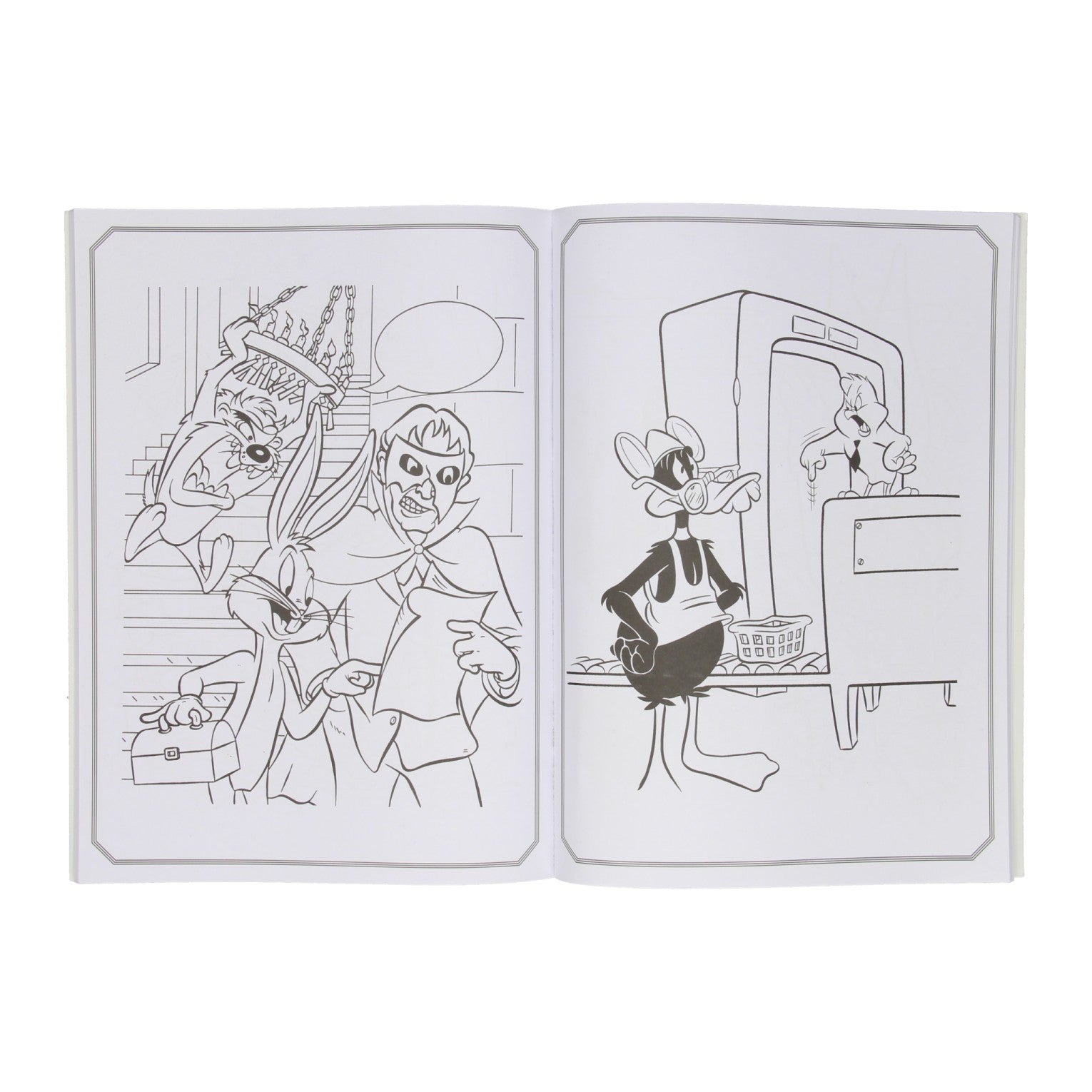 Warner Bros Color Colorbook Looney Tunes avec des autocollants