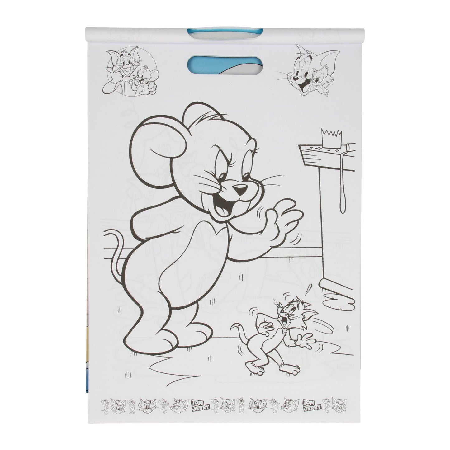 Warner Bros Super Color Colorbook Tom Jerry avec des autocollants