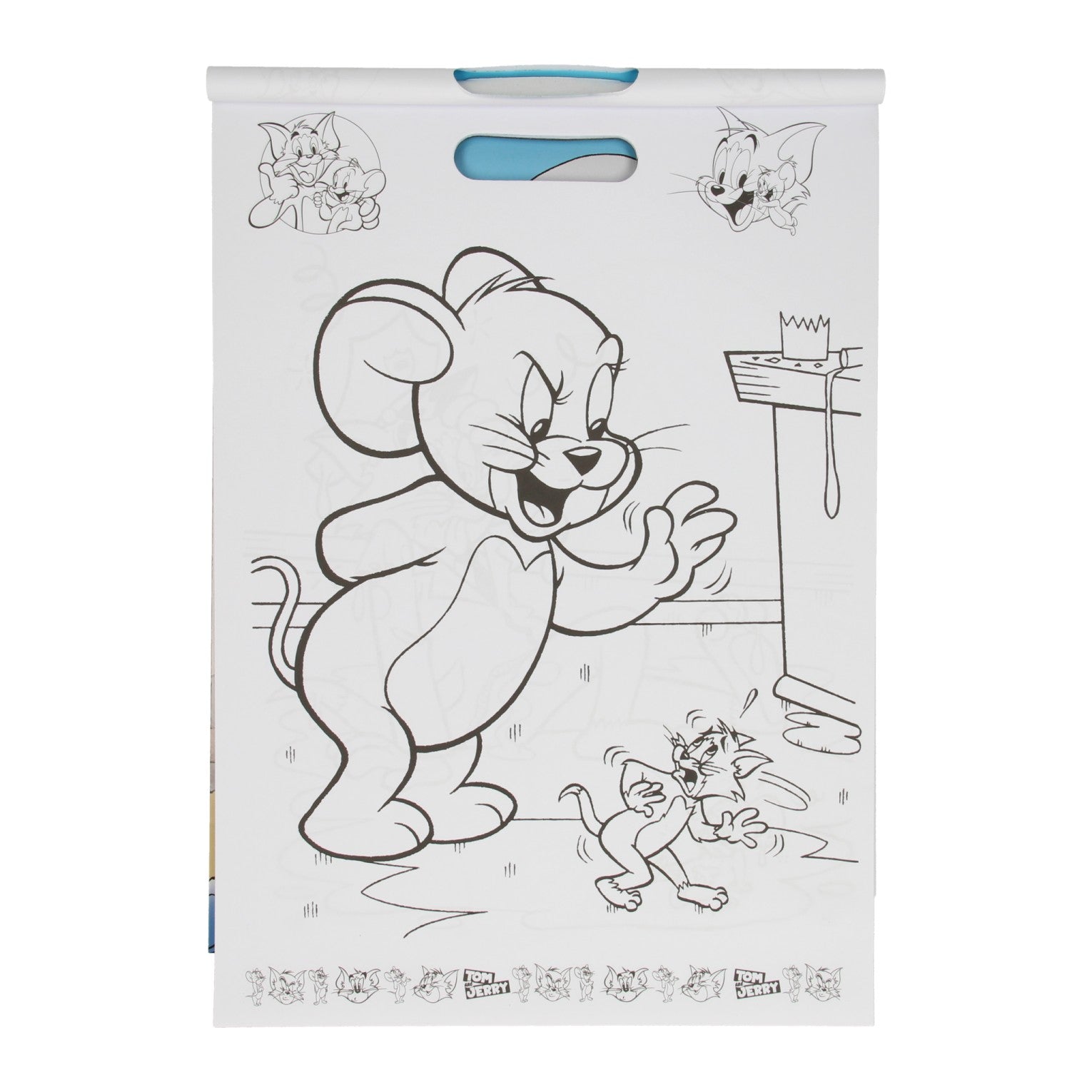 Warner Bros Super Color Colorbook Tom Jerry avec des autocollants
