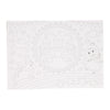 Livre de coloriage de placemat - Unicorn