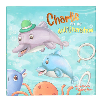Gagnie le livre d'images hollandais Charlie et le spectacle Dolphin