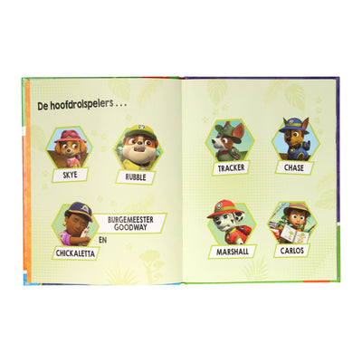 Bonne livre de lecture holland Les chiots Save a Giant Plant Paw Patrol