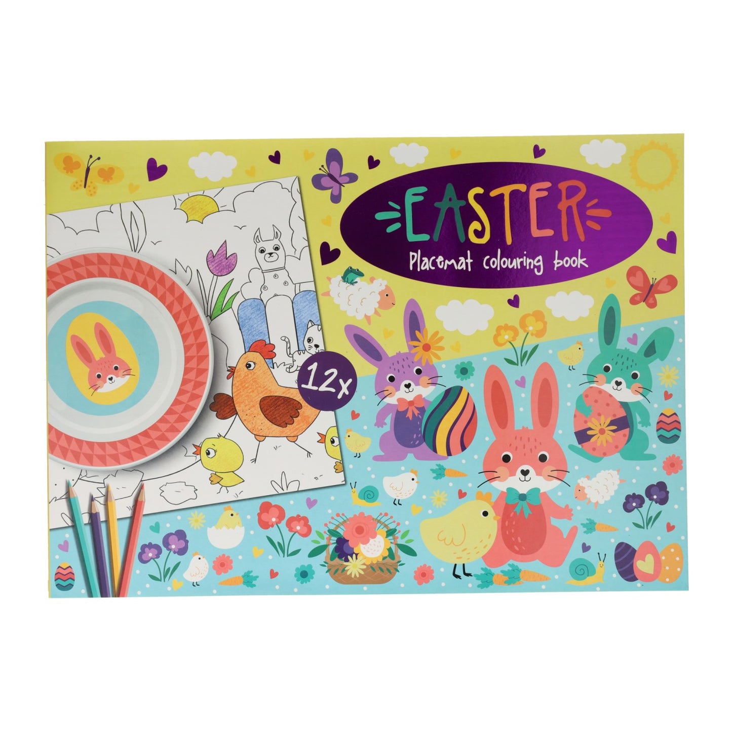 WinS Holland Placemats Colorbook Pâques, 12e.
