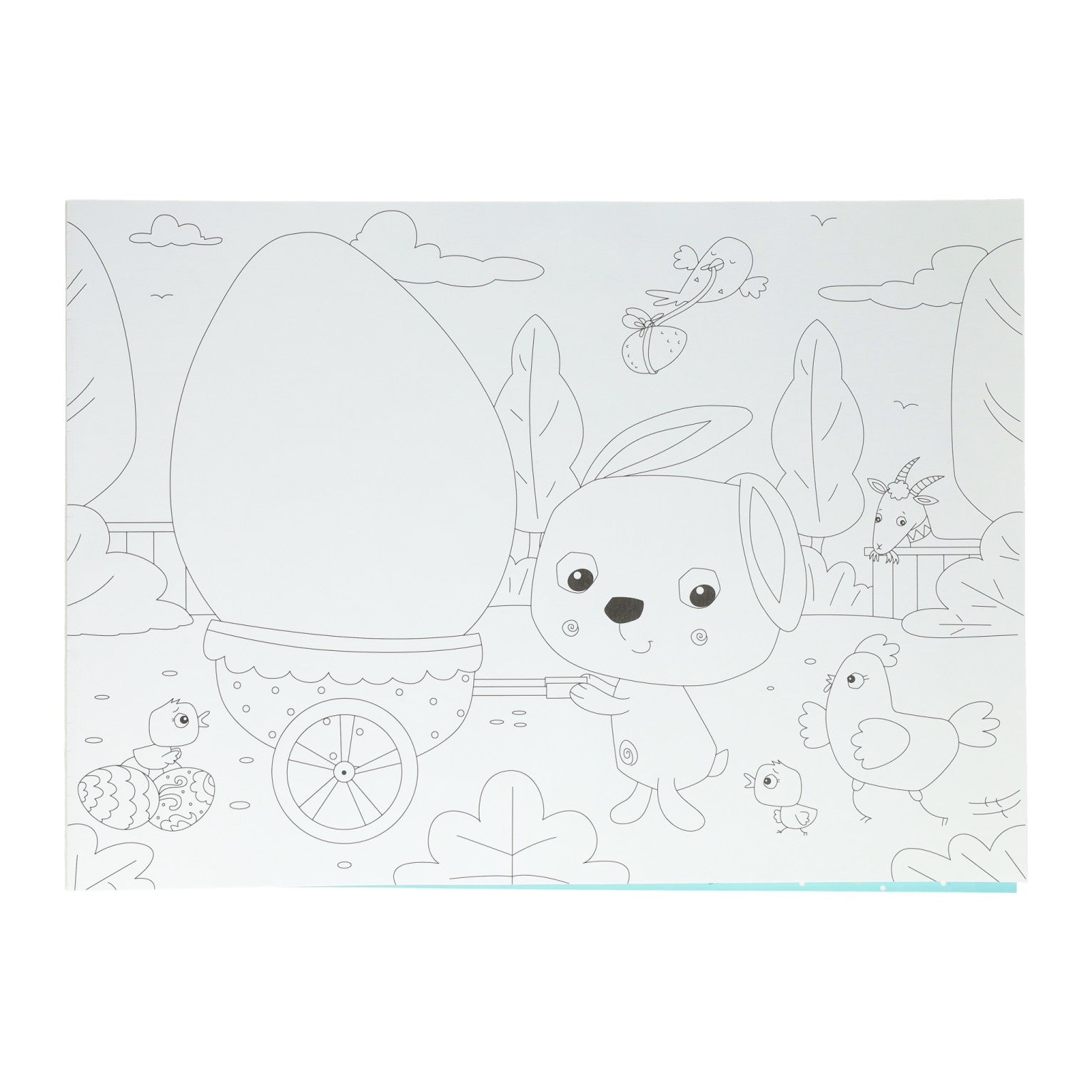 WinS Holland Placemats Colorbook Pâques, 12e.