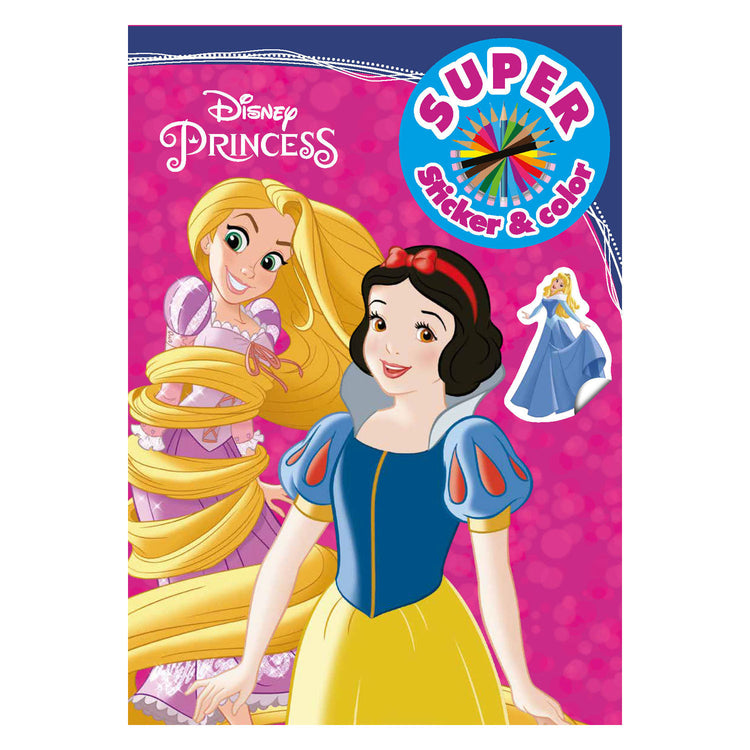 Book Specials Nederland bv Princess Sticker Color Colorbook