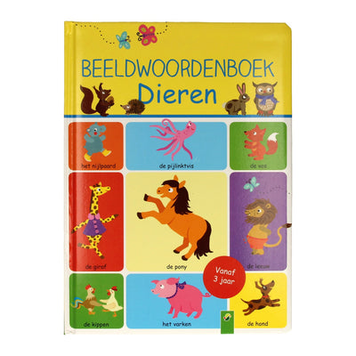 Gagne les animaux de dictionnaire d'image du livre de recherche hollandaise