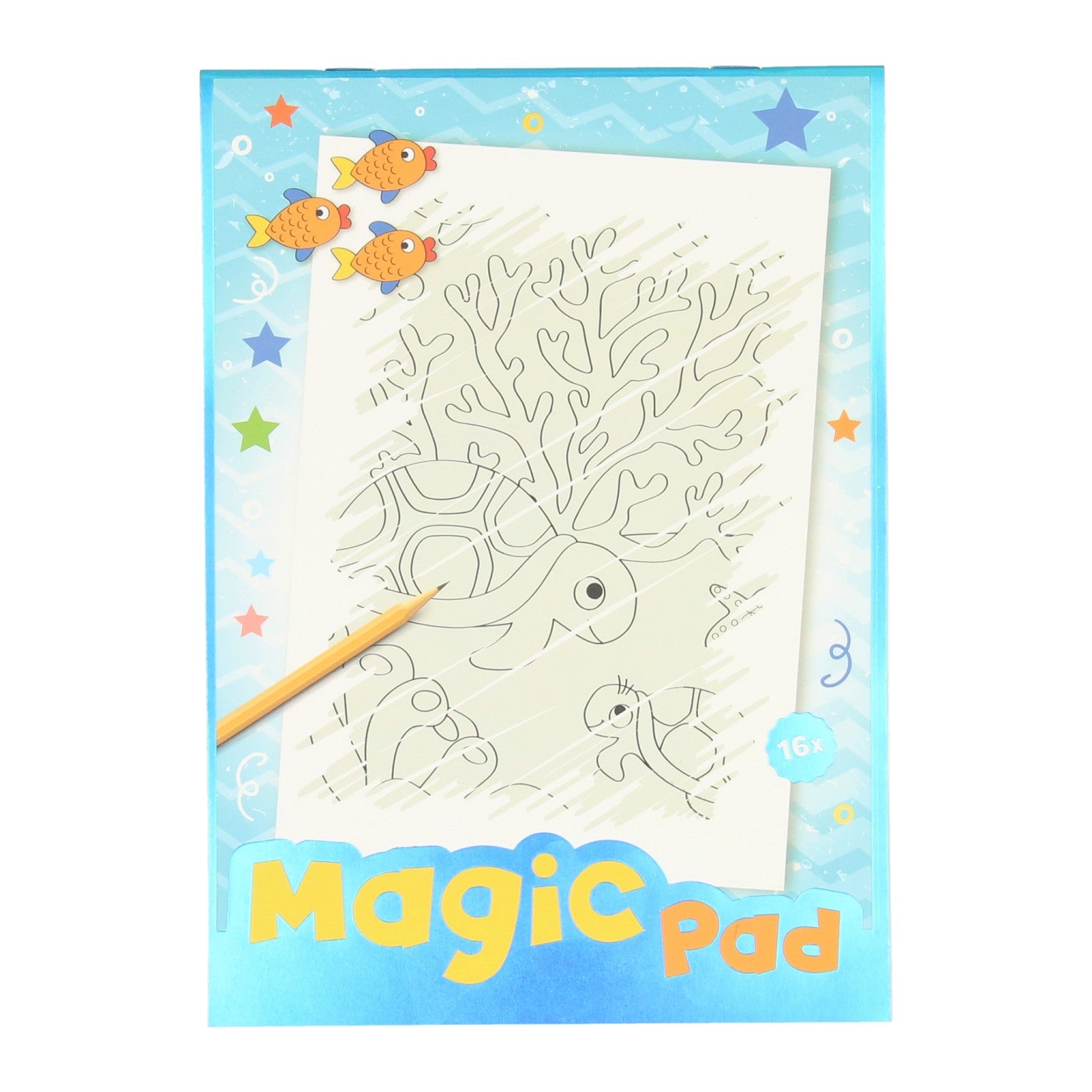 Gagne les Hollandais Tover Scratch Block Marine Animaux