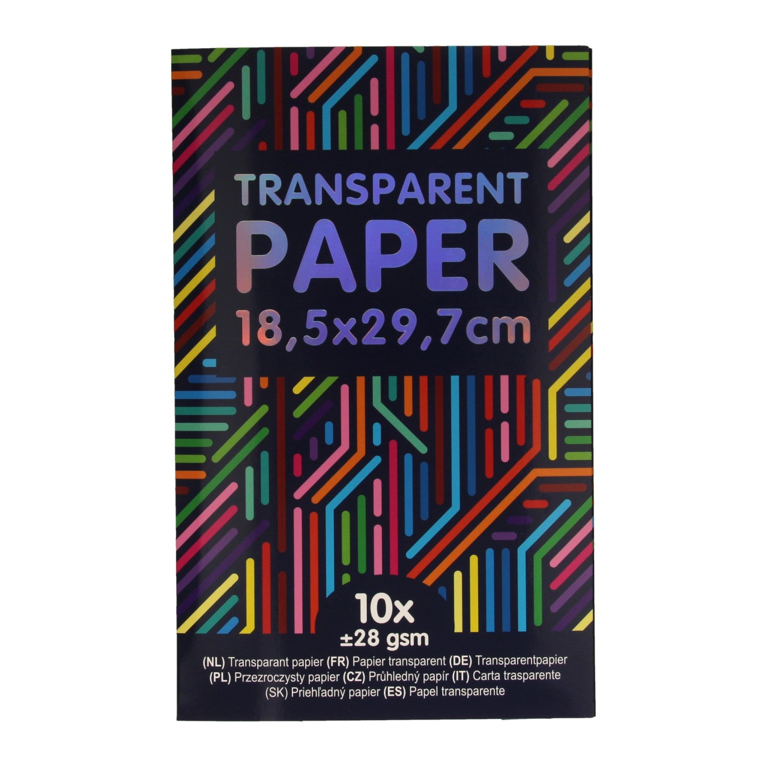 Ganne Holland Transparent Paper colored, 10st.