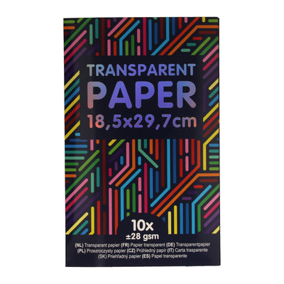 Ganne Holland Transparent Paper colored, 10st.