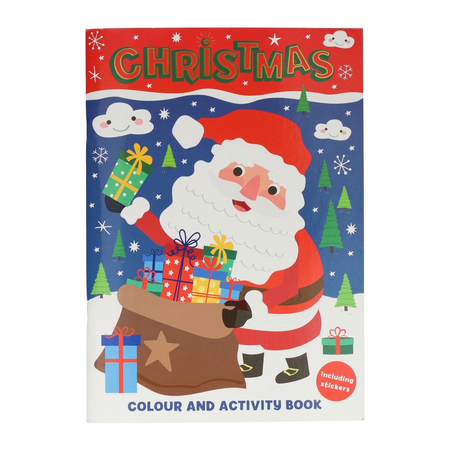 Livre d'activités de couleurs A4 Noël