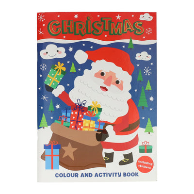 Livre d'activités de couleurs A4 Noël