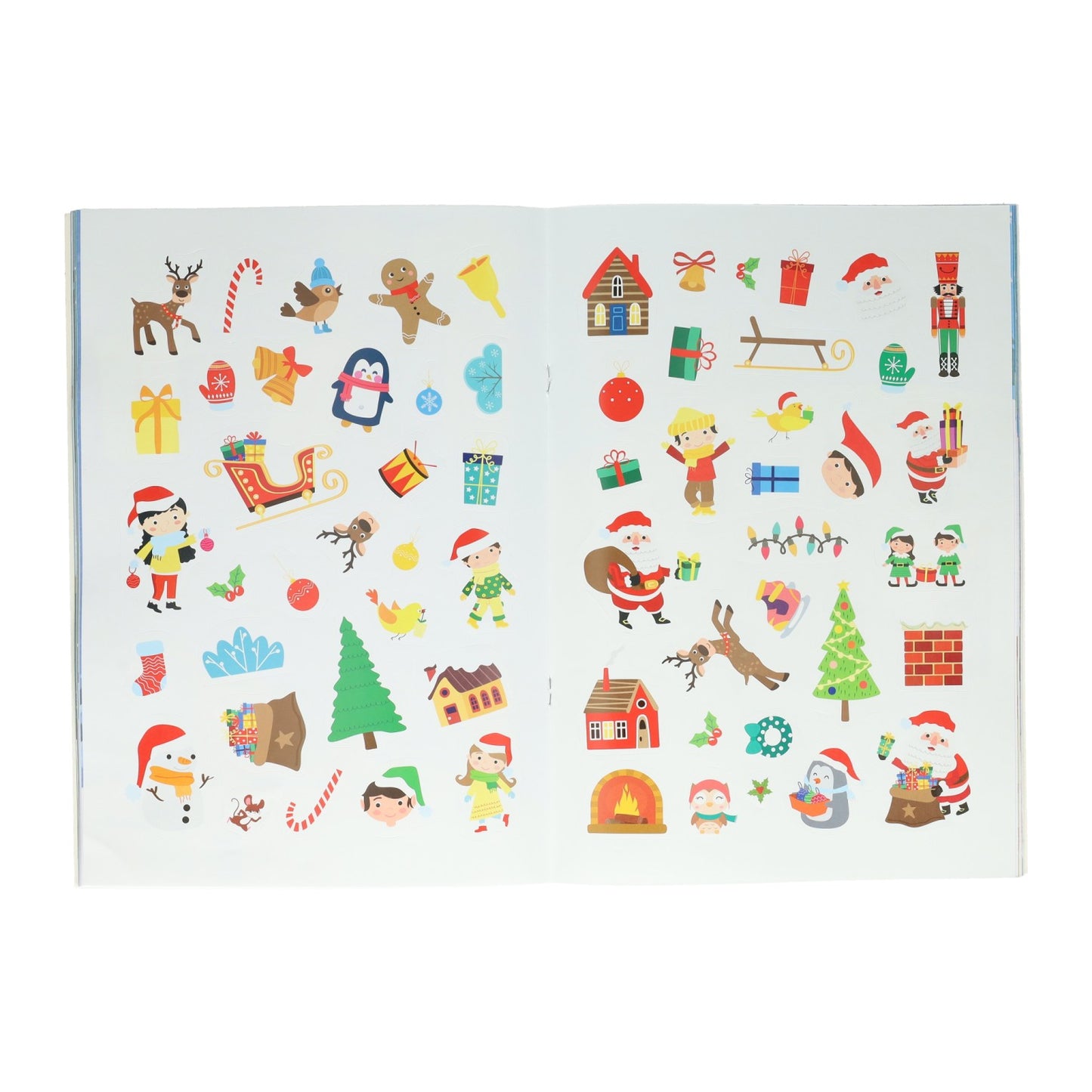 Livre d'activités de couleurs A4 Noël