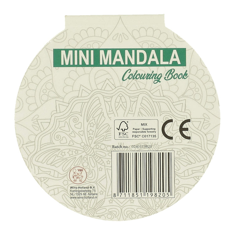 Gagne le livre de couleurs de Mini Minala Mini Mandala