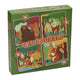 Ganne Holland Legpuzzle 4in1 Forest Animals, 12st.