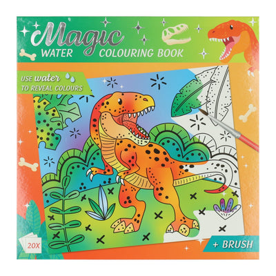 Gagne le dinosaure de bloc de couleur aquarelle magique hollandaise