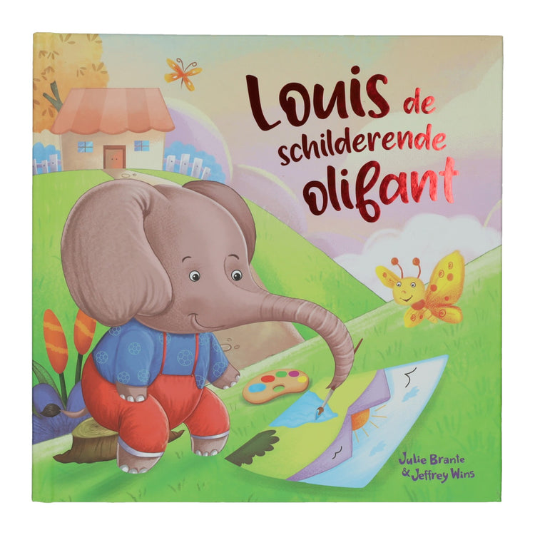 Livre d'images Groot - Louis l'éléphant de la peinture
