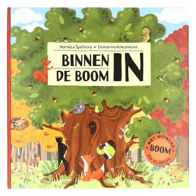 Livre spécial nederland bv pliing et flapjesboek à l'intérieur de l'arbre