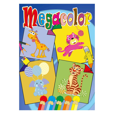 Livres spéciaux Pays-Bas bv megacolor livre de coloriage animaux