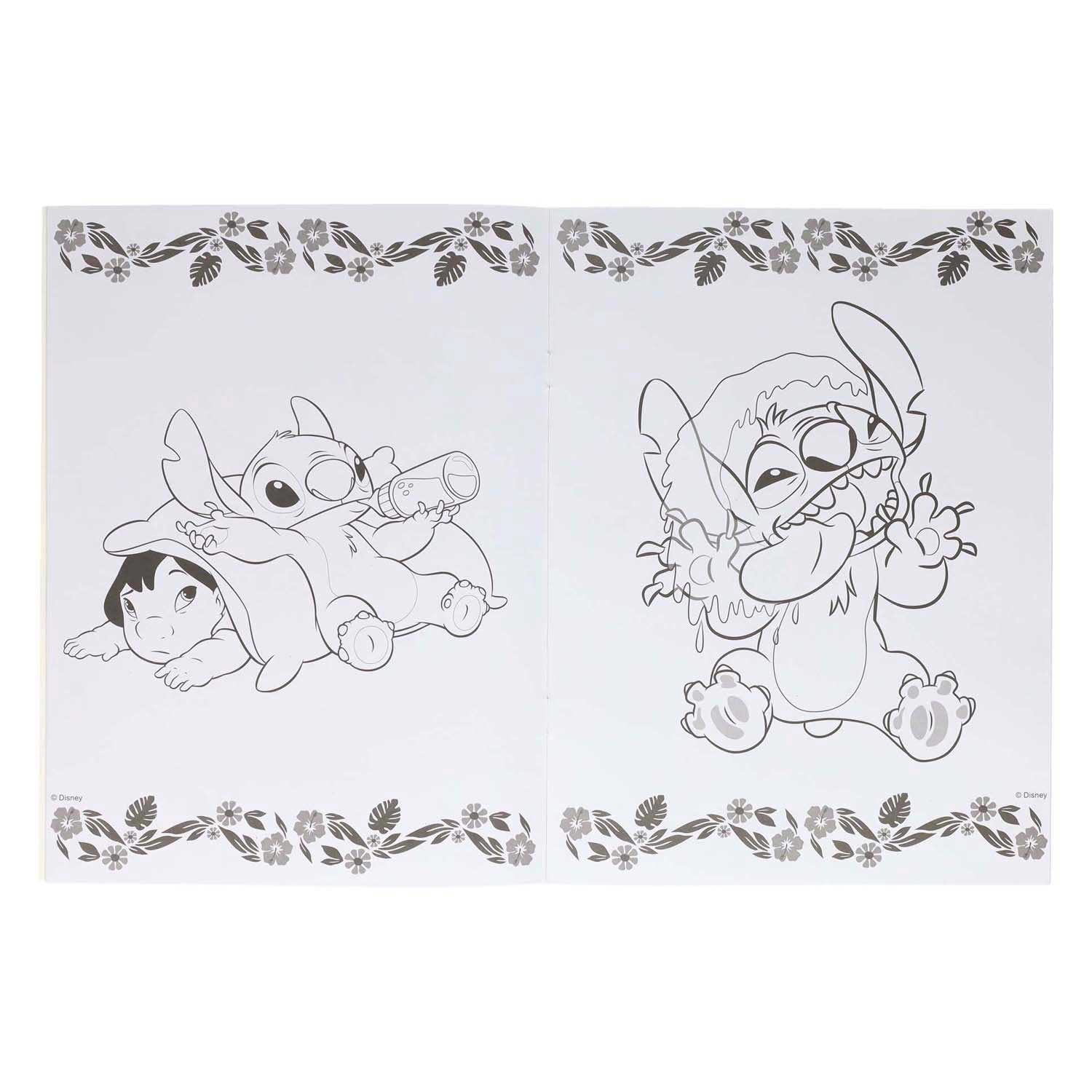 Intro Stitch Colorbook avec des APO de 32 pages; S