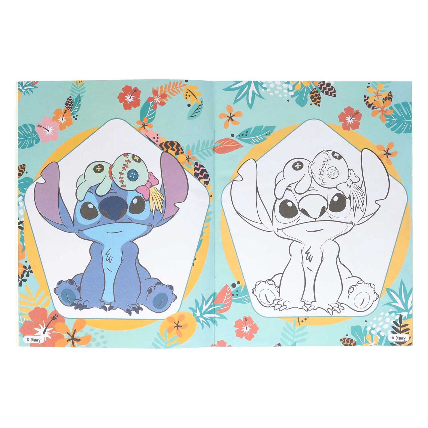 Intro Stitch Multicolor Color Book avec des APO de 32 pages; S
