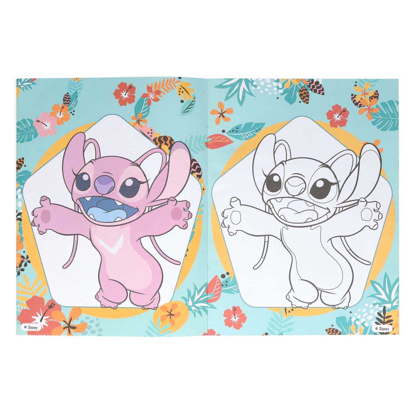 Intro Stitch Multicolor Color Book avec des APO de 32 pages; S