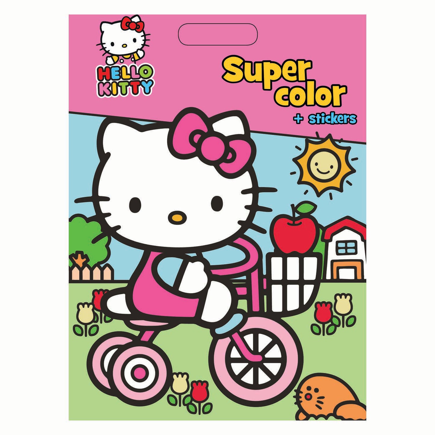 Livres spéciaux aux Pays-Bas, par exemple, livre de coloriage et autocollants Hello Kitty