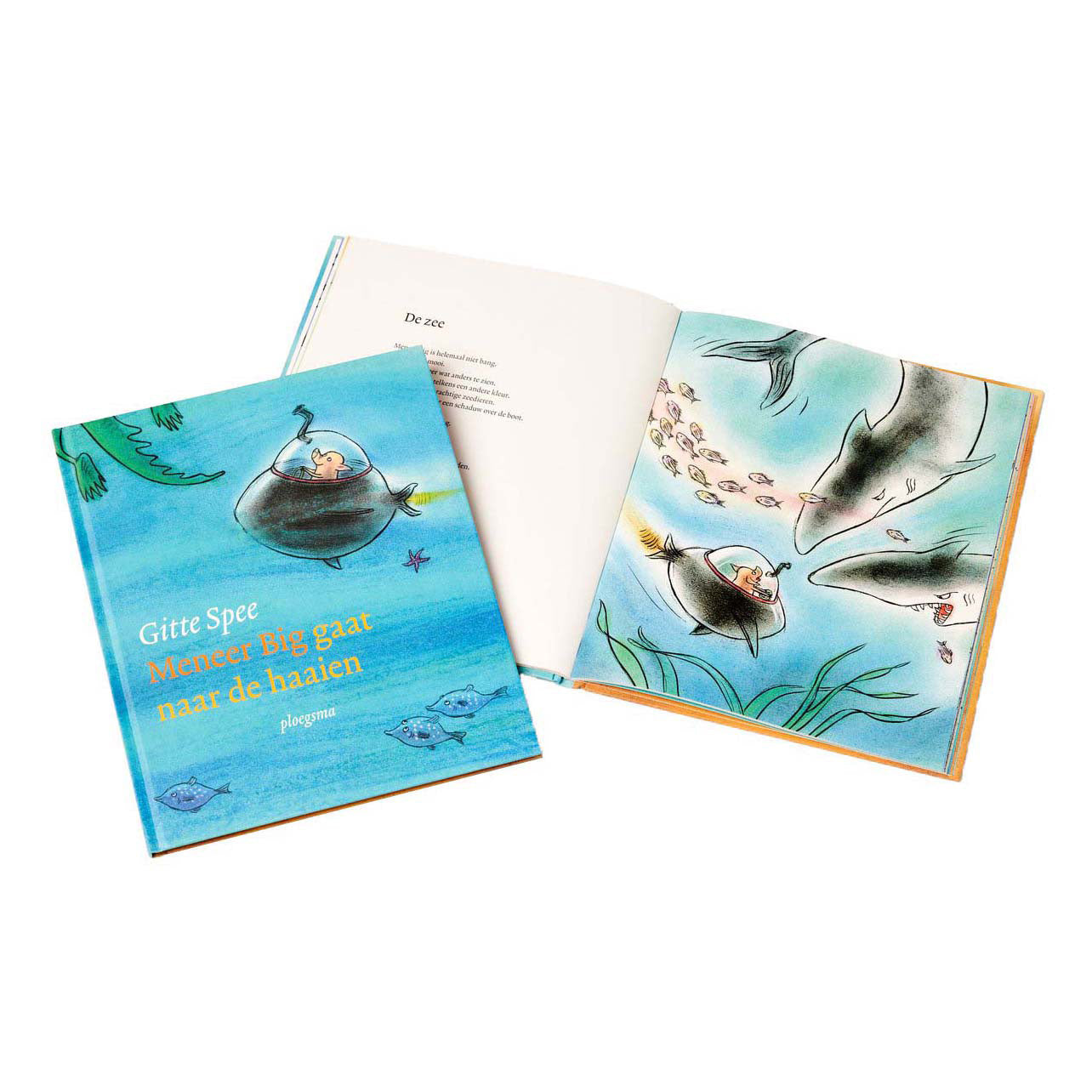 Livres spéciaux Pays-Bas bv (à voix haute) livre de lecture M. Cochon aux requins