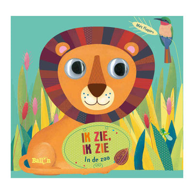 Livre à rabat de Win's Holland - Je vois, je vois au zoo