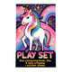 Ensemble de friandises Wins Holland - livre de coloriage, crayons de couleur et feuille d'autocollants - licorne