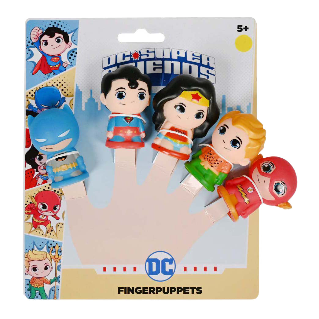 Remporte les marionnettes à doigt Holland DC Comics
