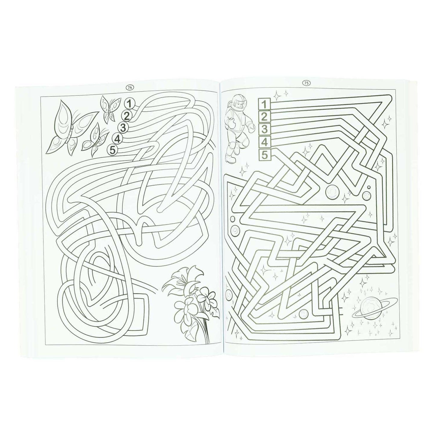 Gagne le livre de labyrinthes hollandais - 115 labyrinthes