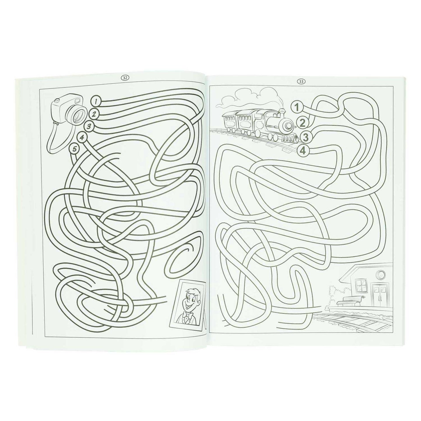 Gagne le livre de labyrinthes hollandais - 115 labyrinthes