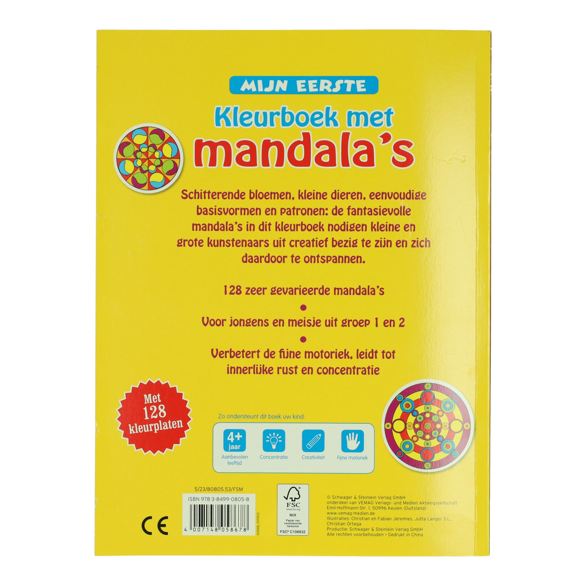 Holland remporte mon premier livre de coloriage avec des mandalas